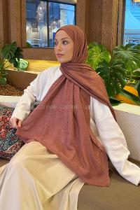Honey Cotton Fabric Straight Shawl