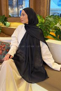 Lamelif Janjan Şal Koyu Lacivert