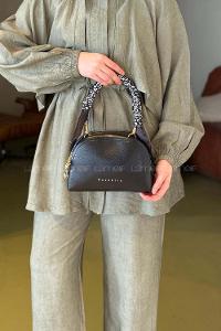 Lamelif Fular Detaylı Armoli El ve Omuz Çantası