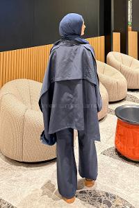 Lamelif Panço-Pantolon Takım Lacivert