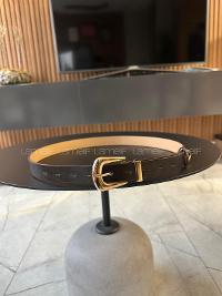 Brown Buckle Skin Belt