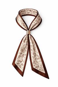 Brown Foulard