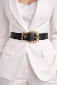 Lamelif Kadın Aurelia Gold Tokalı Kemer