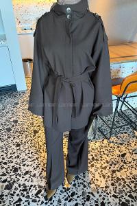 Lamelif Bağlama Detaylı İkili Takım Acı Kahve