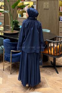 Lamelif Vual Takım Lacivert