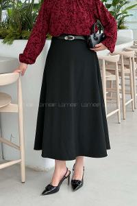 Lamelif Daisy Etek Siyah