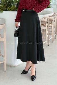 Lamelif Daisy Etek Siyah