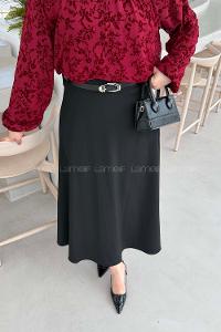 Lamelif Daisy Etek Siyah