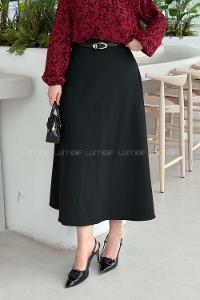 Lamelif Daisy Etek Siyah