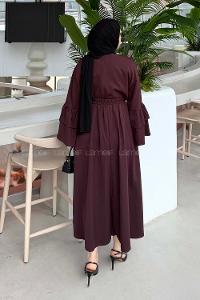 Lamelif Etekli Takım Mürdüm