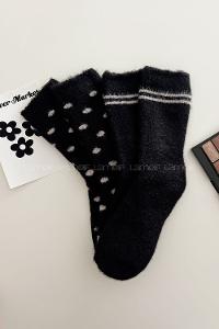 Lamelif 2li Peluş Çorap