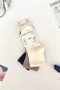 Lamelif 3lü İhracat Yarım Konç Çorap