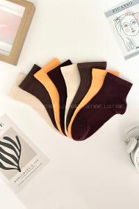 Lamelif 4lü İhracat Yarım Konç Çorap