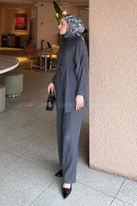 Lamelif Bağlamalı Takım Antrasit