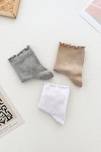 Lamelif 3lü Fırfırlı Kolej Çorap