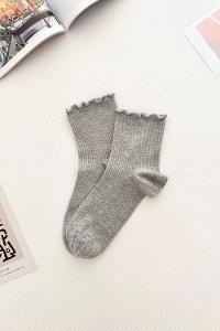 Lamelif 3lü Fırfırlı Kolej Çorap