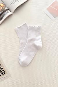 Lamelif 3lü Fırfırlı Kolej Çorap