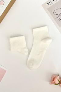 Lamelif 3lü Fırfırlı Kolej Çorap
