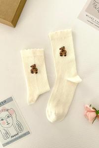 Lamelif 4lü Sevimli Ayı Soket Çorap
