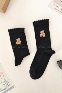 Lamelif 4lü Sevimli Ayı Soket Çorap