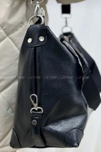 Black With Suspenders Skin Hand Bag Arm Bag Bag