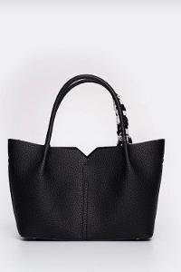 Lamelif Fular Detaylı El Ve Omuz Çantası Kadın Siyah