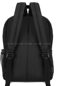 Lamelif Spor Okul  Çantası Unisex Siyah