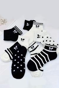 Lamelif 8li Mickey Çorap