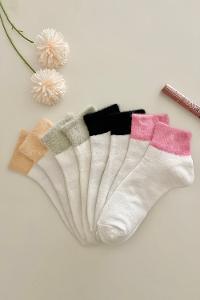 Lamelif 4lü Peluş Çorap