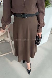 Lamelif Daisy Etek Soft Kahve