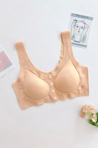 Lamelif İhracat Önü Çıtçıtlı Hafif Destekli Kopçasız Sütyen