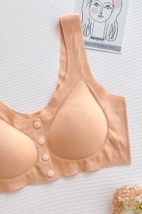 Lamelif İhracat Önü Çıtçıtlı Hafif Destekli Kopçasız Sütyen