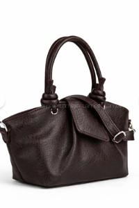 Lamelif Paris Kadın Pase Soft Deri Askılı Çanta Acı Kahve