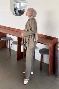 Mink Shirt Collar Long Arm Ayrobin Regular Trousers Comfortable Suit