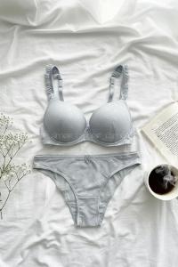 Lamelif Omuz Askısı Fırfırlı Destekli Takım