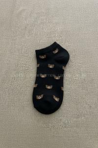 Lamelif Yıkamalı Penye Ayı Çorap