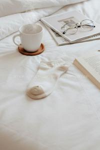 Lamelif Yıkamalı Penye Kulaklı Bear Çorap