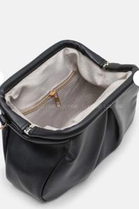 Lamelif Clutch Form Uzun Askılı Degas Kadın Çanta Siyah