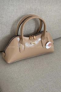 Lamelif Gold Detaylı Kadın El Ve Omuz Çantası Bej