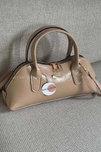 Lamelif Gold Detaylı Kadın El Ve Omuz Çantası Bej