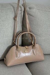 Lamelif Gold Detaylı Kadın El Ve Omuz Çantası Bej