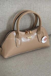 Lamelif Gold Detaylı Kadın El Ve Omuz Çantası Bej