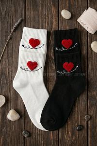 Lamelif 2li İhracat Tüylü Tenis Çorap