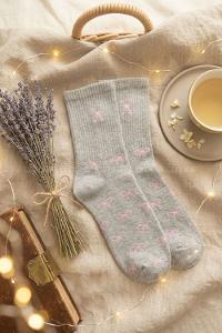 Lamelif Penye Fiyonl Kolej Çorap