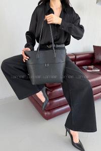 Lamelif Novaa Kadın El ve Omuz Çantası İç Çantalı