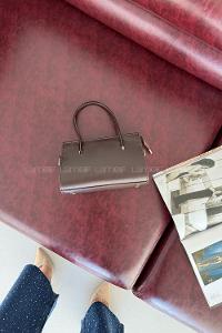 Brown Belted Skin Hand Bag Arm Bag Bag