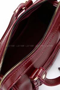 Lamelif Örgü Ve Sarkıt Detaylı Jimmy Kadın Çapraz Çanta Bordo
