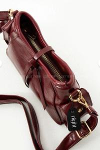 Claret Red Without Accessories Skin Hand Bag Arm Bag Bag