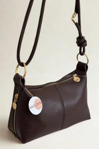 Lamelif Düğüm Detaylı Günlük Şık Kadın Çanta Acı Kahve