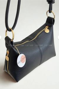 Lamelif Düğüm Detaylı Günlük Şık Kadın Çanta Siyah